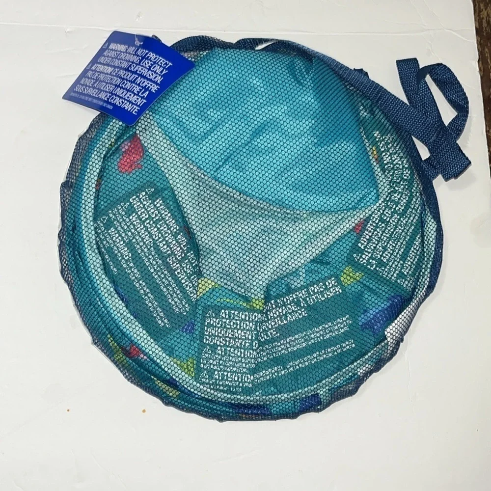 SwimWays Baby Spring Float Sun Canpoy Blue